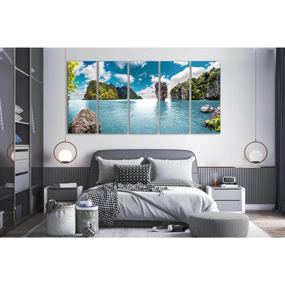 Thailand Seascape №SL72 Ready to Hang Canvas PrintCanvas art arrives ready to hang, with hanging accessories included and no additional framing required. Every canvas print is hand-crafted, made on-demand at our workshop and expertly stretched around 100%