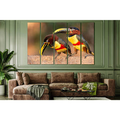Two Pretty Toucans №SL1044 Ready to Hang Canvas PrintCanvas art arrives ready to hang, with hanging accessories included and no additional framing required. Every canvas print is hand-crafted, made on-demand at our workshop and expertly stretched around 1
