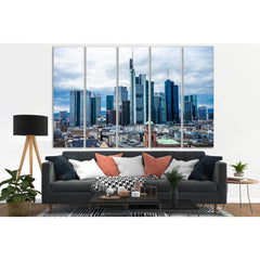 Frankfurt Germany Cityscapes №SL309 Ready to Hang Canvas PrintCanvas art arrives ready to hang, with hanging accessories included and no additional framing required. Every canvas print is hand-crafted, made on-demand at our workshop and expertly stretched