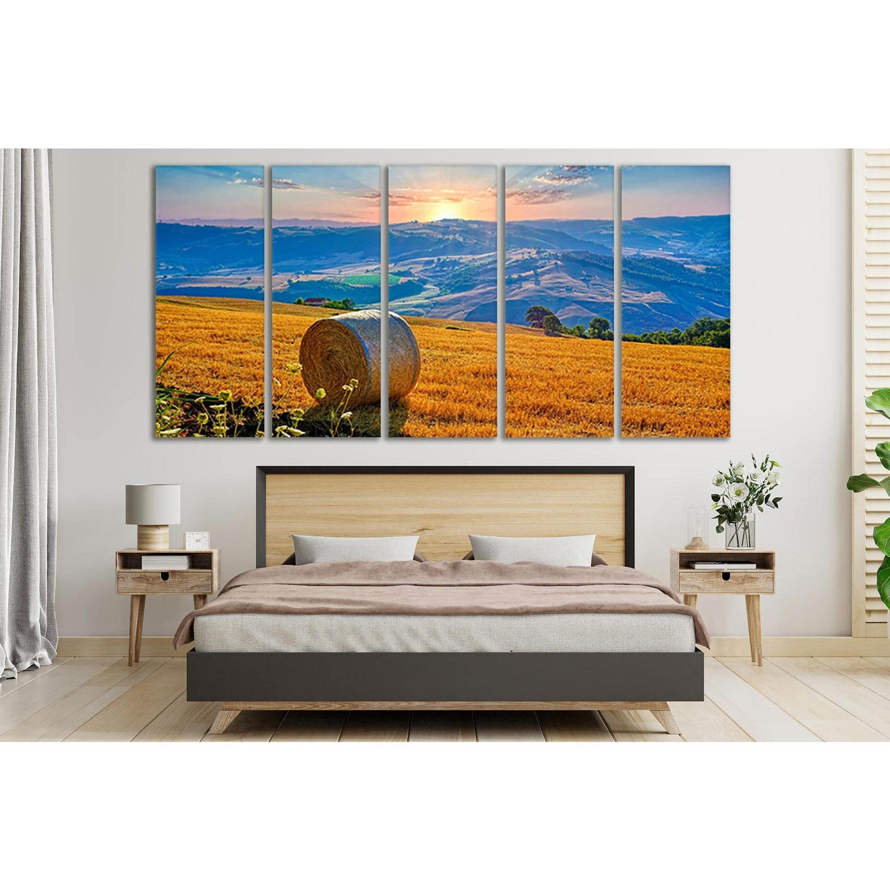 Italy Fields Dawn Landscape №SL215 Ready to Hang Canvas PrintCanvas art arrives ready to hang, with hanging accessories included and no additional framing required. Every canvas print is hand-crafted, made on-demand at our workshop and expertly stretched