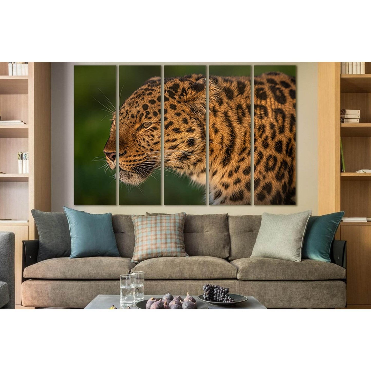 Beautiful Spotted Leopard №SL996 Ready to Hang Canvas PrintCanvas art arrives ready to hang, with hanging accessories included and no additional framing required. Every canvas print is hand-crafted, made on-demand at our workshop and expertly stretched ar