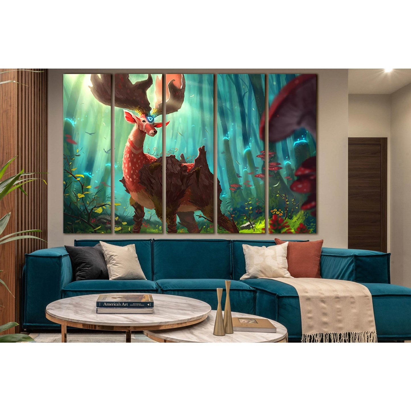 Magical Animal №SL1268 Ready to Hang Canvas PrintCanvas art arrives ready to hang, with hanging accessories included and no additional framing required. Every canvas print is hand-crafted, made on-demand at our workshop and expertly stretched around 100%