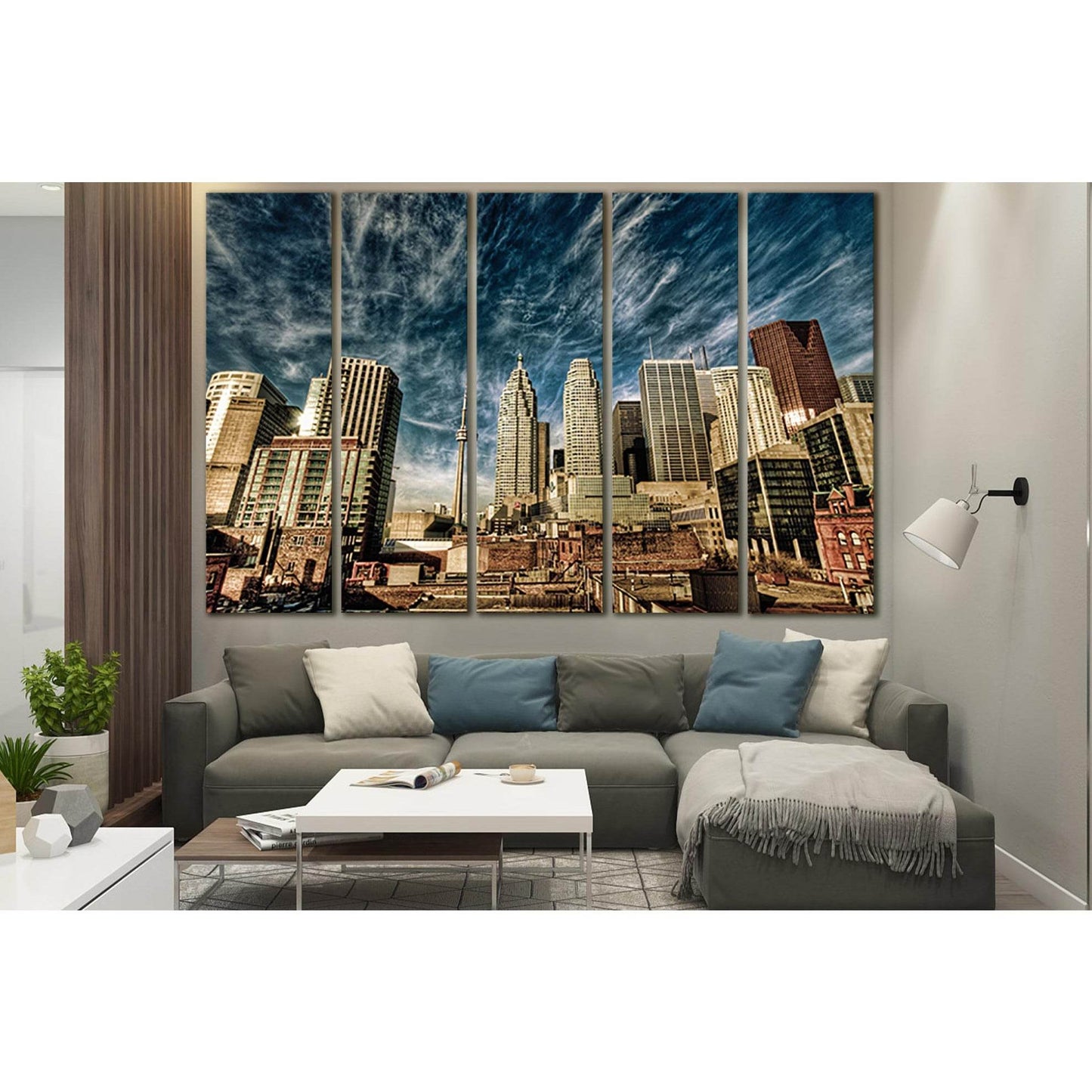 Beautiful Sky Over Ontario Canada №SL1464 Ready to Hang Canvas PrintCanvas art arrives ready to hang, with hanging accessories included and no additional framing required. Every canvas print is hand-crafted, made on-demand at our workshop and expertly str