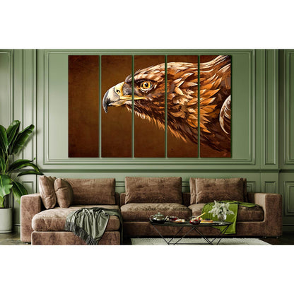 Eagle Head Painting №SL1051 Ready to Hang Canvas PrintCanvas art arrives ready to hang, with hanging accessories included and no additional framing required. Every canvas print is hand-crafted, made on-demand at our workshop and expertly stretched around