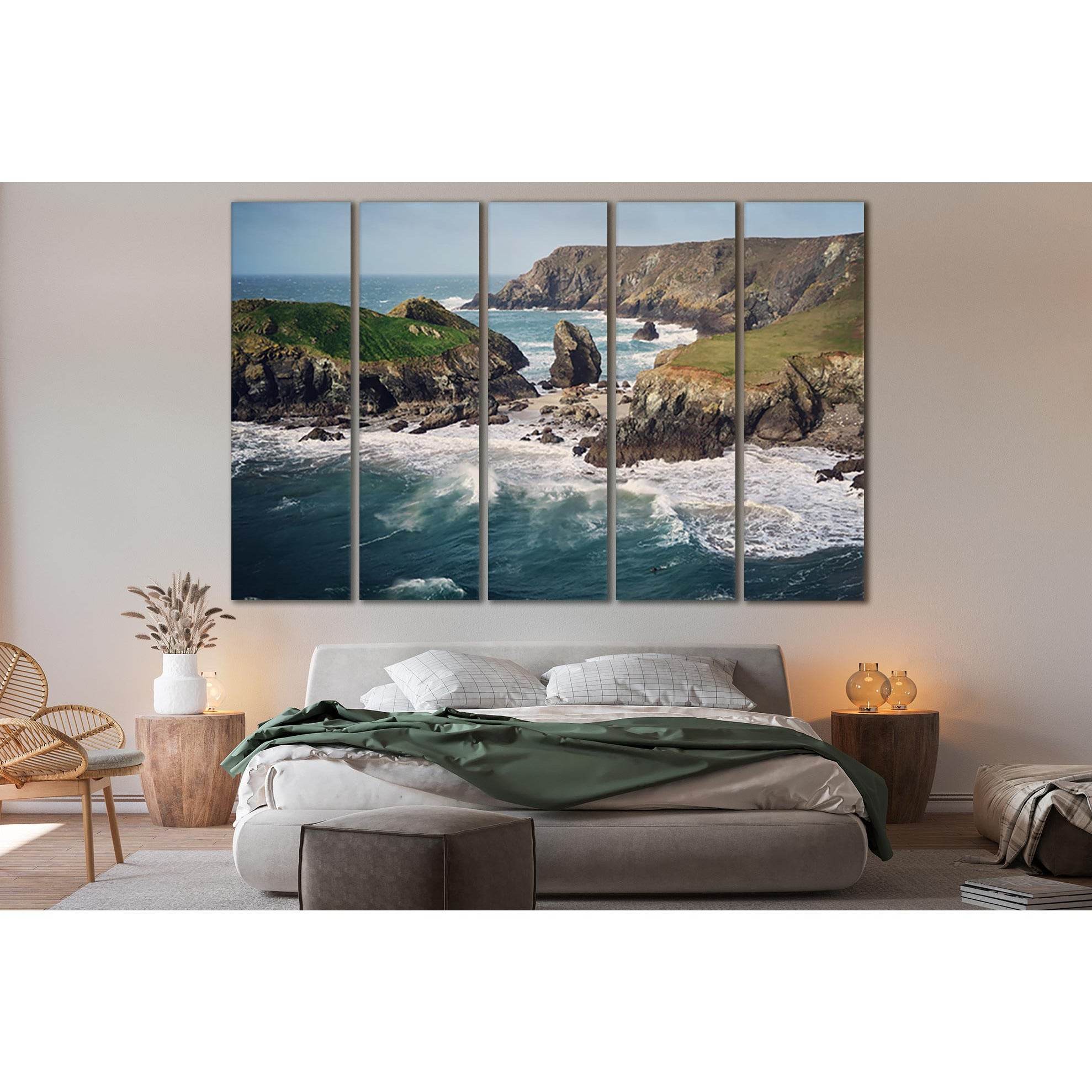 Big Waves And Wild Coast №SL170 Ready to Hang Canvas PrintCanvas art arrives ready to hang, with hanging accessories included and no additional framing required. Every canvas print is hand-crafted, made on-demand at our workshop and expertly stretched aro