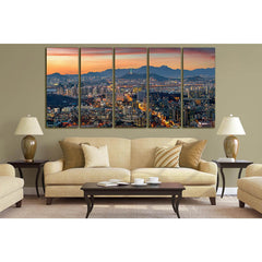 Seoul Cityscape In South Korea №SL367 Ready to Hang Canvas PrintCanvas art arrives ready to hang, with hanging accessories included and no additional framing required. Every canvas print is hand-crafted, made on-demand at our workshop and expertly stretch