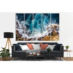Rocks Stones Surf №SL128 Ready to Hang Canvas PrintCanvas art arrives ready to hang, with hanging accessories included and no additional framing required. Every canvas print is hand-crafted, made on-demand at our workshop and expertly stretched around 100