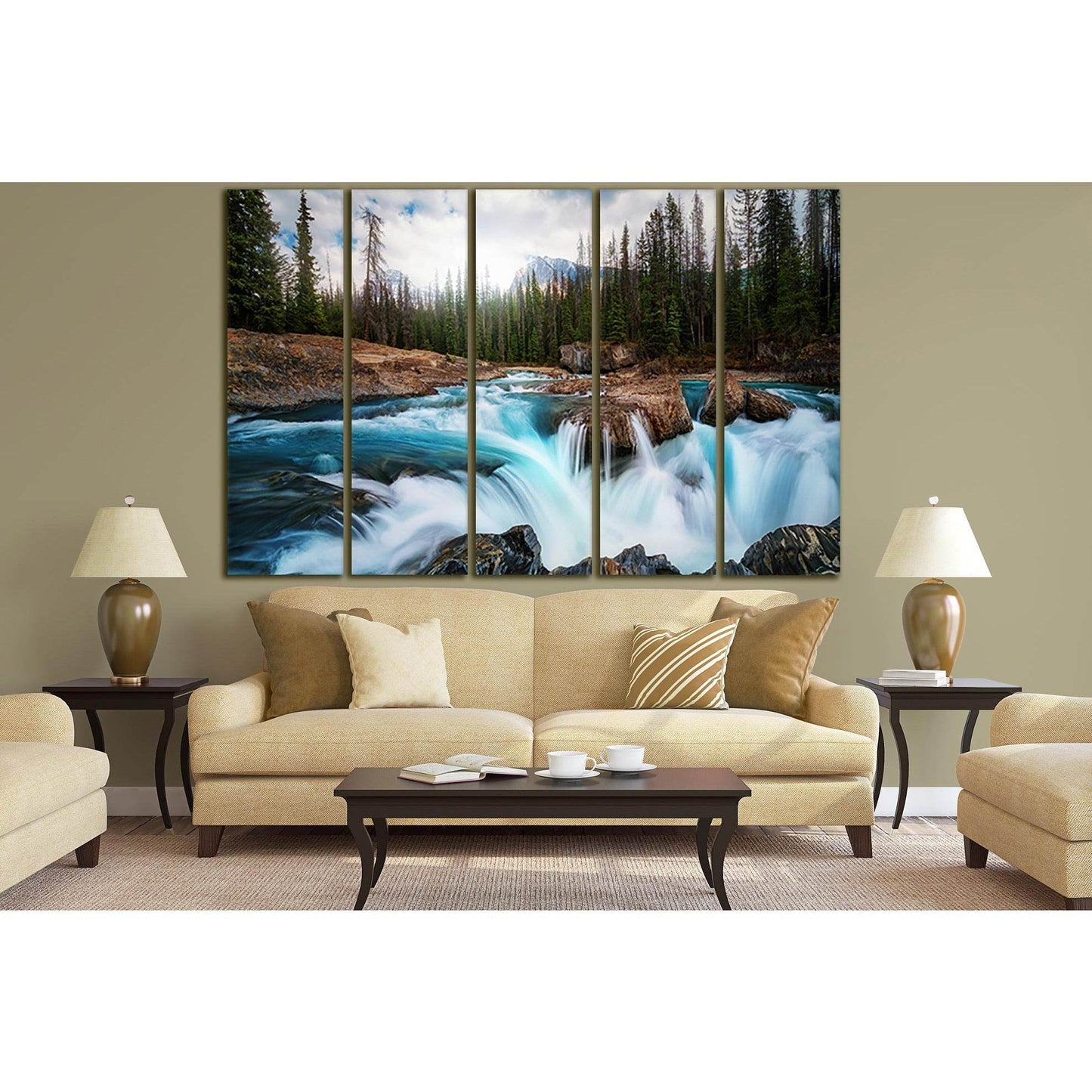 Waterfalls Rivers Landscape Canada №SL492 Ready to Hang Canvas PrintCanvas art arrives ready to hang, with hanging accessories included and no additional framing required. Every canvas print is hand-crafted, made on-demand at our workshop and expertly str