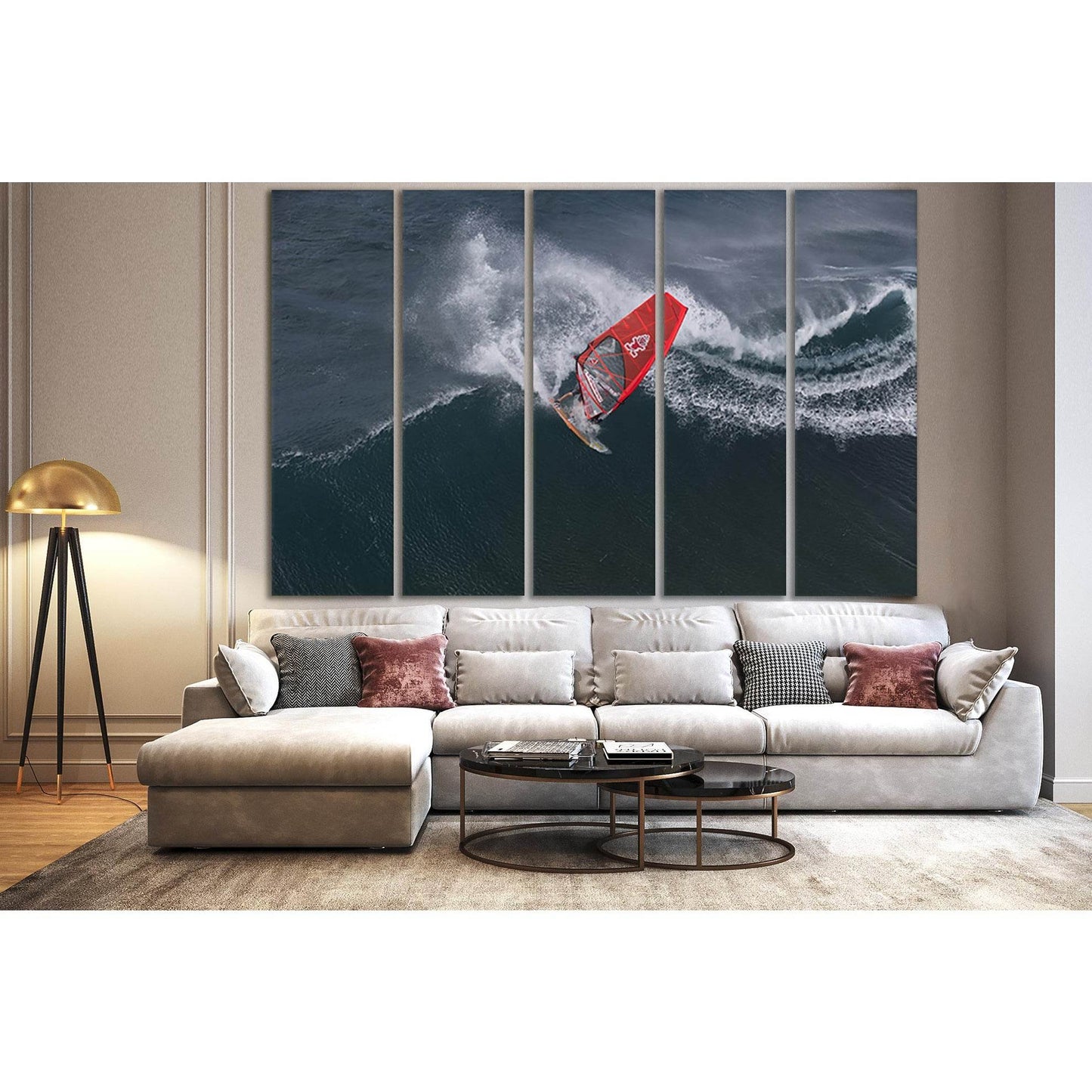 Windsurfing in Hawaii №SL941 Ready to Hang Canvas PrintCanvas art arrives ready to hang, with hanging accessories included and no additional framing required. Every canvas print is hand-crafted, made on-demand at our workshop and expertly stretched around