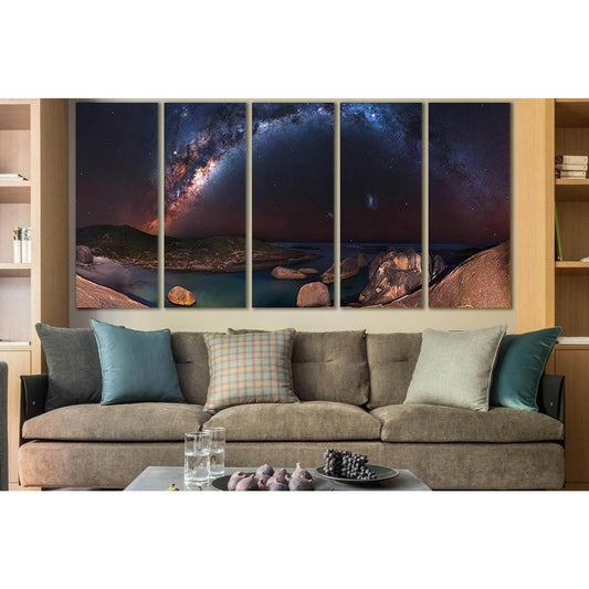 Milky Way Coast Night №SL961 Ready to Hang Canvas PrintCanvas art arrives ready to hang, with hanging accessories included and no additional framing required. Every canvas print is hand-crafted, made on-demand at our workshop and expertly stretched around