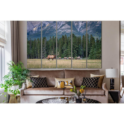 Deers In The Wild №SL1003 Ready to Hang Canvas PrintCanvas art arrives ready to hang, with hanging accessories included and no additional framing required. Every canvas print is hand-crafted, made on-demand at our workshop and expertly stretched around 10