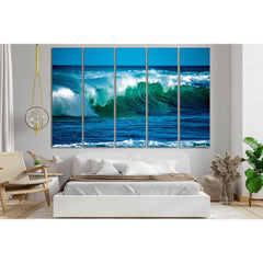 Sea Wave Movement №SL87 Ready to Hang Canvas PrintCanvas art arrives ready to hang, with hanging accessories included and no additional framing required. Every canvas print is hand-crafted, made on-demand at our workshop and expertly stretched around 100%