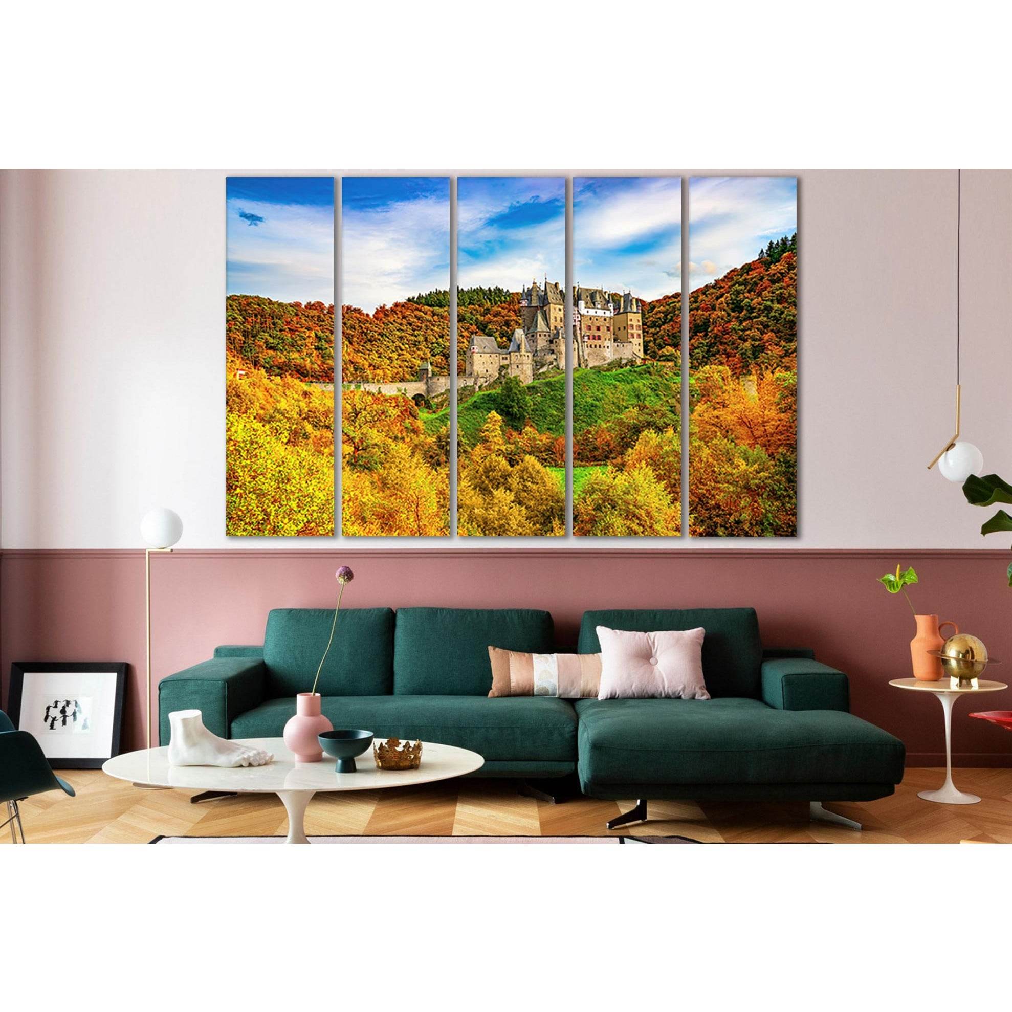 Burg Eltz Castle In Autumn №SL663 Ready to Hang Canvas PrintCanvas art arrives ready to hang, with hanging accessories included and no additional framing required. Every canvas print is hand-crafted, made on-demand at our workshop and expertly stretched a