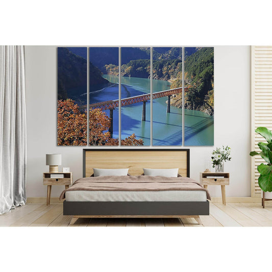 Railway Bridge Across The River №SL1093 Ready to Hang Canvas PrintCanvas art arrives ready to hang, with hanging accessories included and no additional framing required. Every canvas print is hand-crafted, made on-demand at our workshop and expertly stret