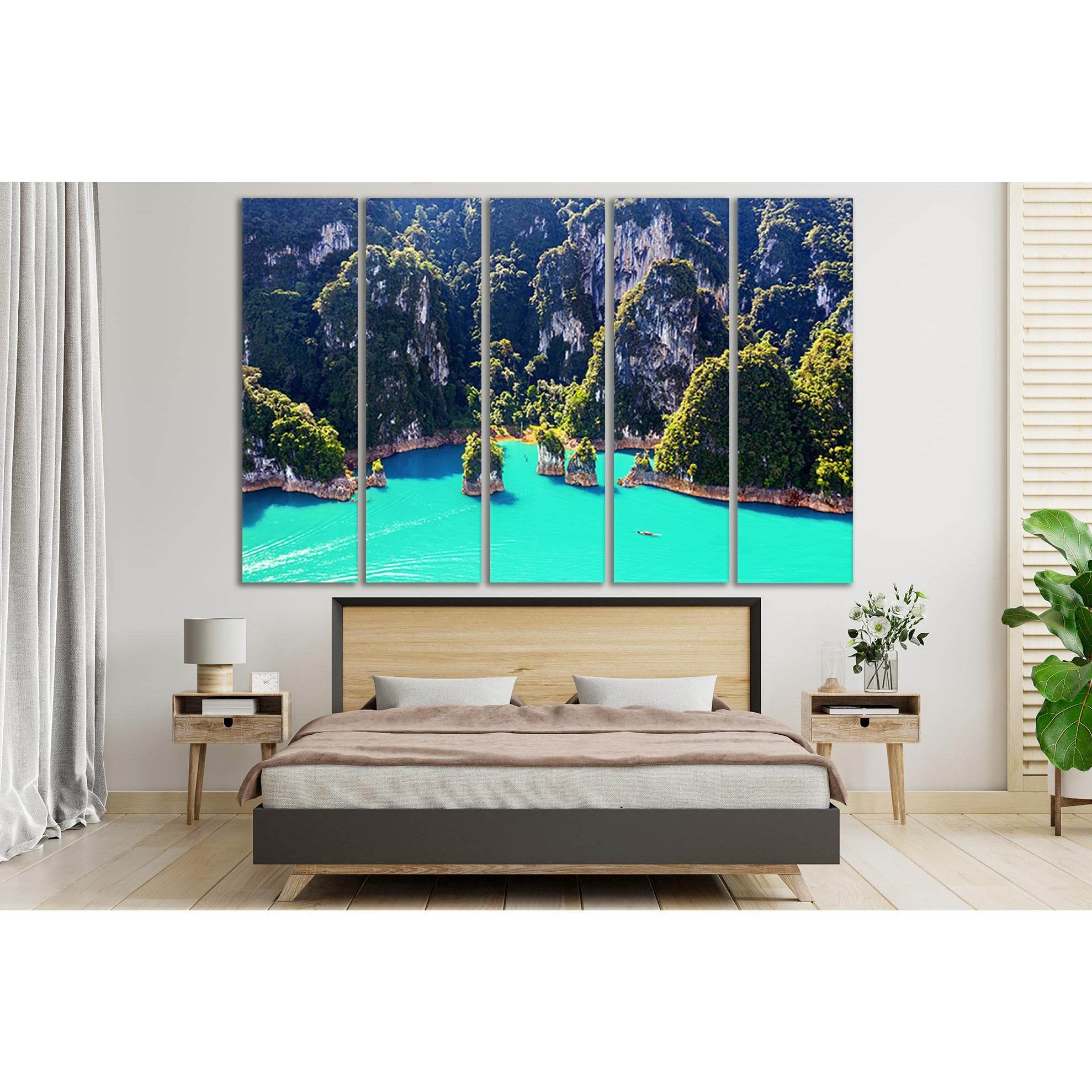 Suratthani Province Thailand №SL157 Ready to Hang Canvas PrintCanvas art arrives ready to hang, with hanging accessories included and no additional framing required. Every canvas print is hand-crafted, made on-demand at our workshop and expertly stretched