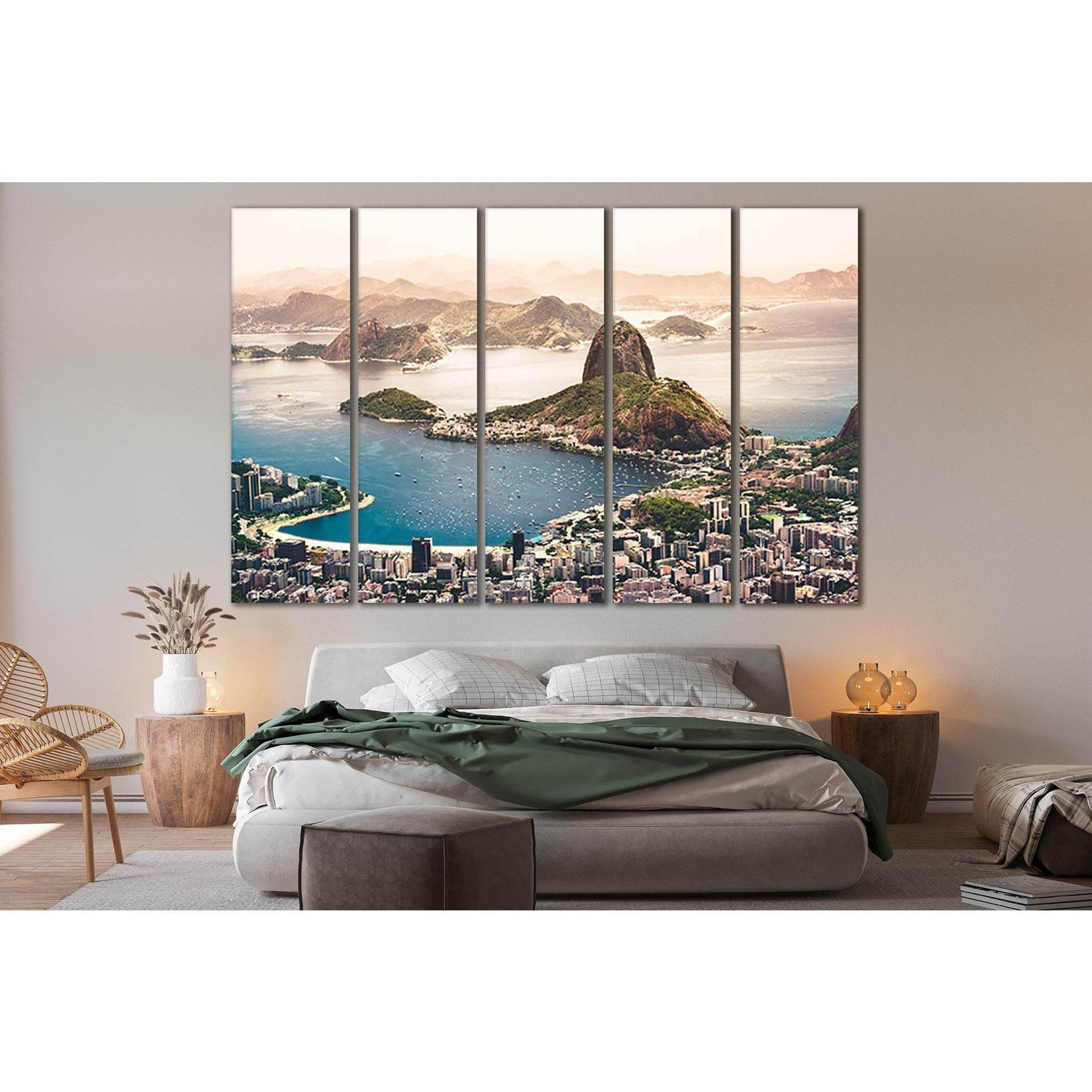 View Of Rio De Janeiro №SL86 Ready to Hang Canvas PrintCanvas art arrives ready to hang, with hanging accessories included and no additional framing required. Every canvas print is hand-crafted, made on-demand at our workshop and expertly stretched around