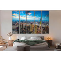 Skyline Shanghai China №SL304 Ready to Hang Canvas PrintCanvas art arrives ready to hang, with hanging accessories included and no additional framing required. Every canvas print is hand-crafted, made on-demand at our workshop and expertly stretched aroun