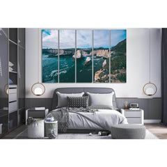 Rocky Cliff In The Sea №SL173 Ready to Hang Canvas PrintCanvas art arrives ready to hang, with hanging accessories included and no additional framing required. Every canvas print is hand-crafted, made on-demand at our workshop and expertly stretched aroun