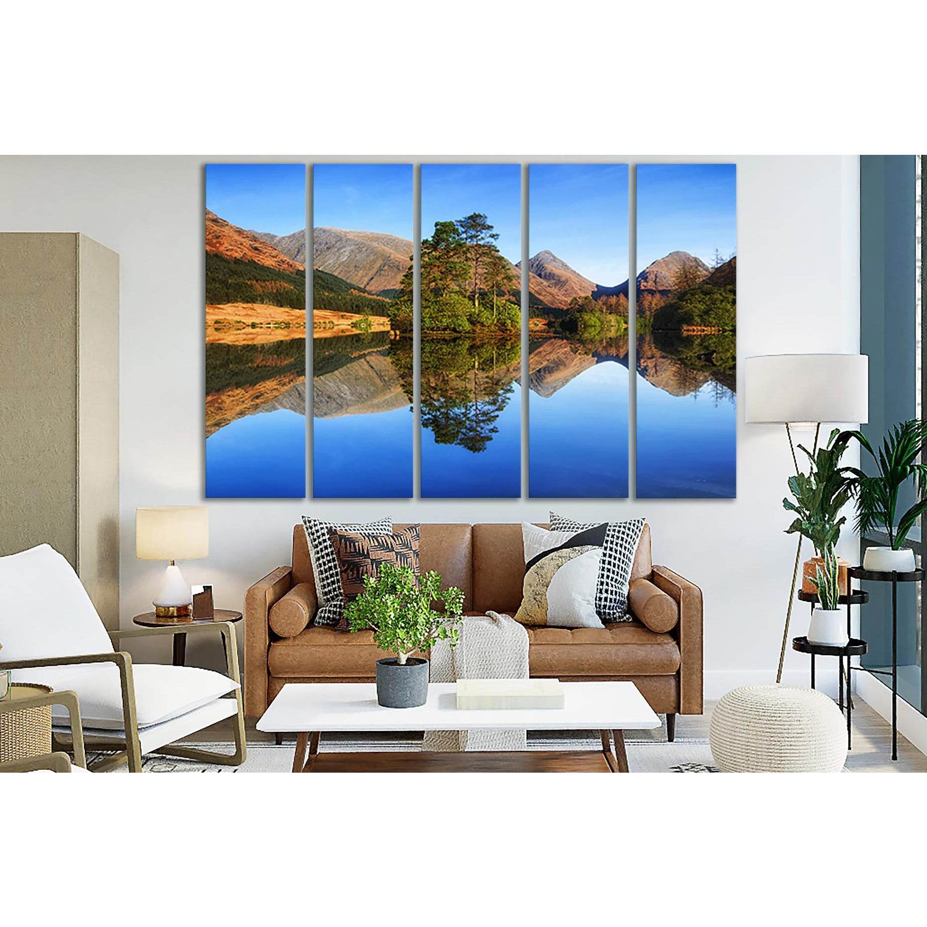 Autumn Mountain Lake Reflection №SL1476 Ready to Hang Canvas PrintCanvas art arrives ready to hang, with hanging accessories included and no additional framing required. Every canvas print is hand-crafted, made on-demand at our workshop and expertly stret