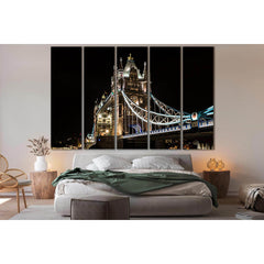Tower Bridge At Night №SL1092 Ready to Hang Canvas PrintCanvas art arrives ready to hang, with hanging accessories included and no additional framing required. Every canvas print is hand-crafted, made on-demand at our workshop and expertly stretched aroun