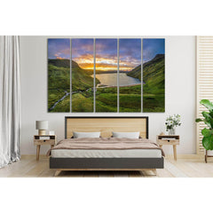 Ireland Altan Lake Dawn №SL209 Ready to Hang Canvas PrintCanvas art arrives ready to hang, with hanging accessories included and no additional framing required. Every canvas print is hand-crafted, made on-demand at our workshop and expertly stretched arou