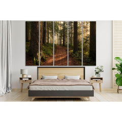 Road In The Forest №SL823 Ready to Hang Canvas PrintCanvas art arrives ready to hang, with hanging accessories included and no additional framing required. Every canvas print is hand-crafted, made on-demand at our workshop and expertly stretched around 10
