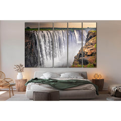 Victoria Falls №SL442 Ready to Hang Canvas PrintCanvas art arrives ready to hang, with hanging accessories included and no additional framing required. Every canvas print is hand-crafted, made on-demand at our workshop and expertly stretched around 100% N
