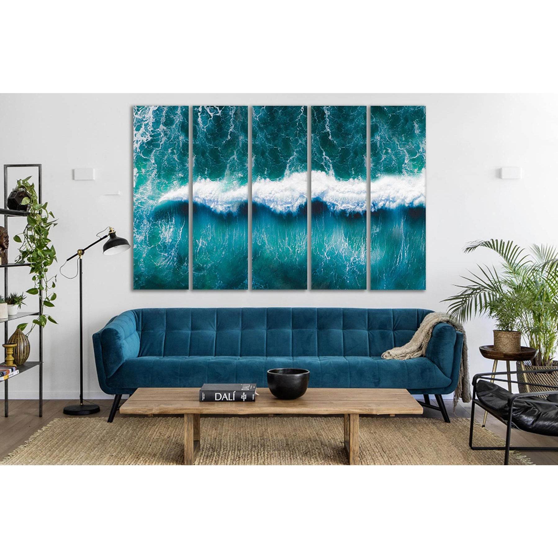 White Foam Wave №SL125 Ready to Hang Canvas PrintCanvas art arrives ready to hang, with hanging accessories included and no additional framing required. Every canvas print is hand-crafted, made on-demand at our workshop and expertly stretched around 100%