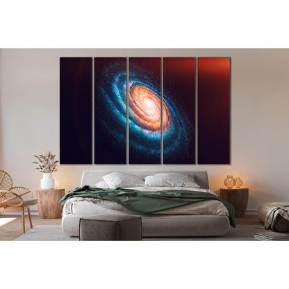 Space Galaxy №SL439 Ready to Hang Canvas PrintCanvas art arrives ready to hang, with hanging accessories included and no additional framing required. Every canvas print is hand-crafted, made on-demand at our workshop and expertly stretched around 100% Nor