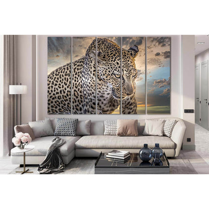 Beautiful Wild Leopard №SL1539 Ready to Hang Canvas PrintCanvas art arrives ready to hang, with hanging accessories included and no additional framing required. Every canvas print is hand-crafted, made on-demand at our workshop and expertly stretched arou