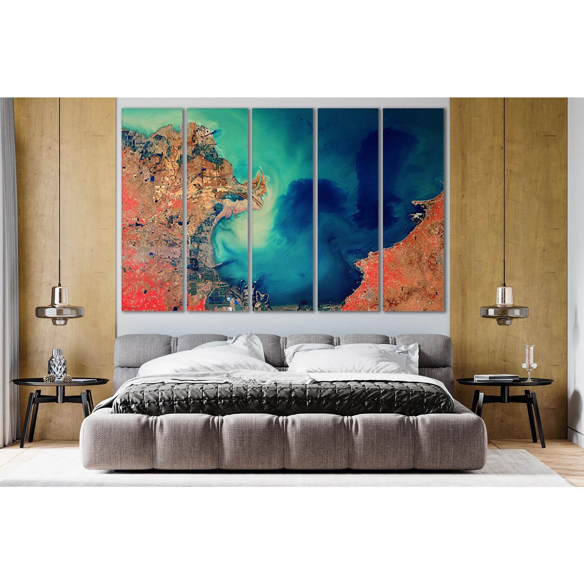 Coastal City Aerial View №SL133 Ready to Hang Canvas PrintCanvas art arrives ready to hang, with hanging accessories included and no additional framing required. Every canvas print is hand-crafted, made on-demand at our workshop and expertly stretched aro