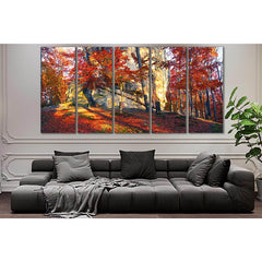 Forests Of Transcarpathia In Autumn №SL639 Ready to Hang Canvas PrintCanvas art arrives ready to hang, with hanging accessories included and no additional framing required. Every canvas print is hand-crafted, made on-demand at our workshop and expertly st