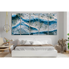 Foam Waves №SL123 Ready to Hang Canvas PrintCanvas art arrives ready to hang, with hanging accessories included and no additional framing required. Every canvas print is hand-crafted, made on-demand at our workshop and expertly stretched around 100% North