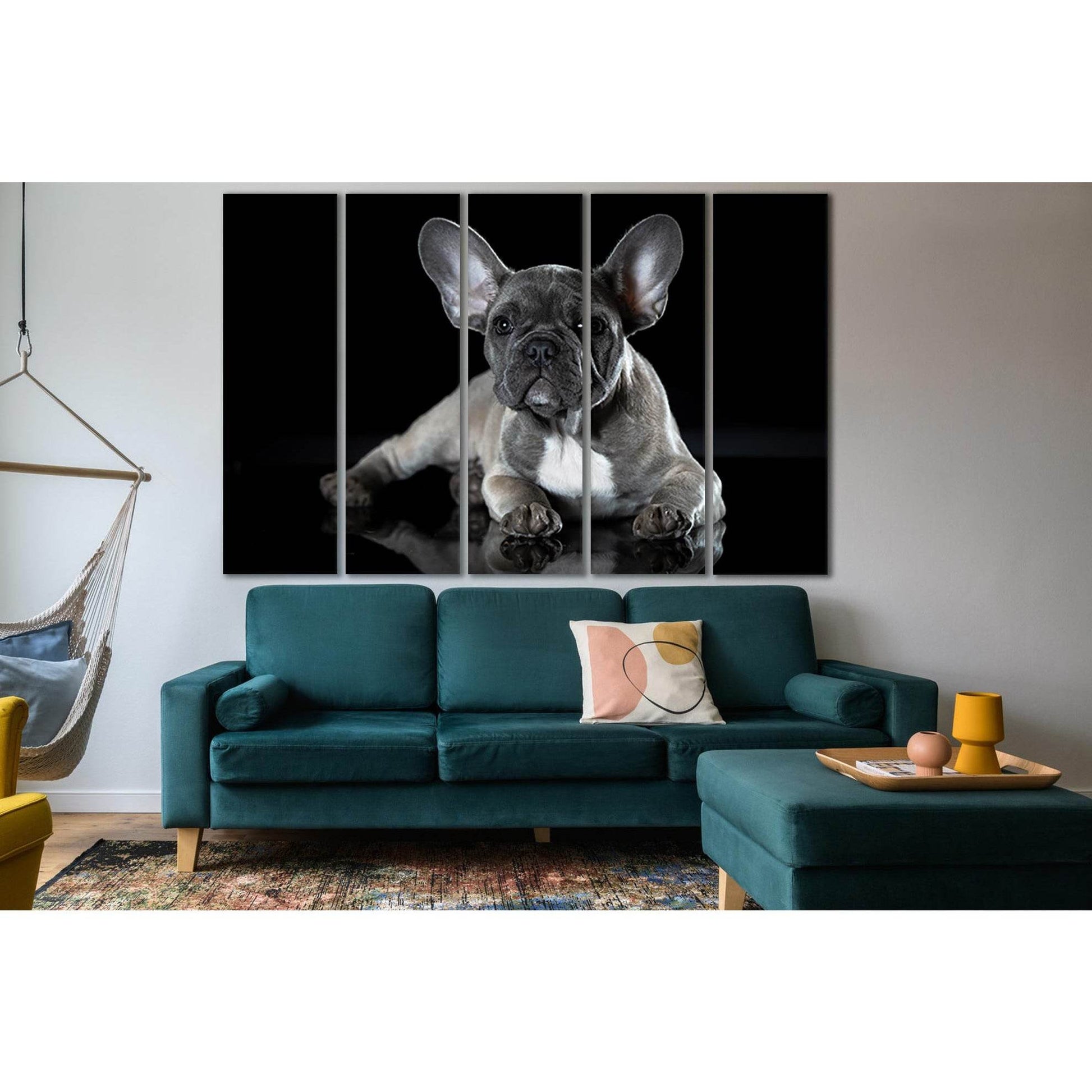 Photo Of French Bulldog №SL1050 Ready to Hang Canvas PrintCanvas art arrives ready to hang, with hanging accessories included and no additional framing required. Every canvas print is hand-crafted, made on-demand at our workshop and expertly stretched aro