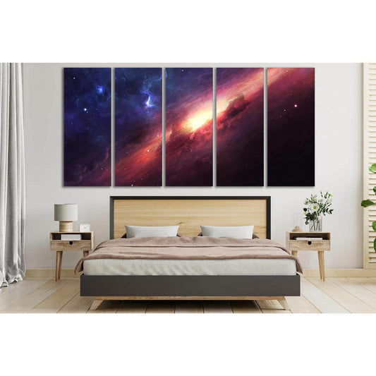 Beautiful Galaxy And Nebula №SL415 Ready to Hang Canvas PrintCanvas art arrives ready to hang, with hanging accessories included and no additional framing required. Every canvas print is hand-crafted, made on-demand at our workshop and expertly stretched