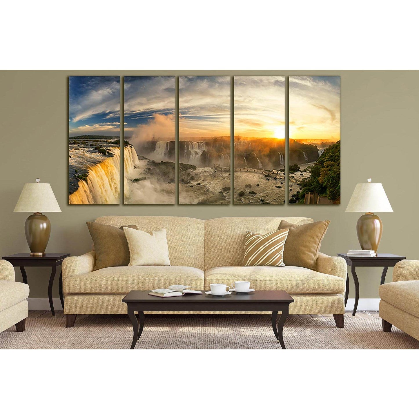 Iguazu Falls Brazil №SL475 Ready to Hang Canvas PrintCanvas art arrives ready to hang, with hanging accessories included and no additional framing required. Every canvas print is hand-crafted, made on-demand at our workshop and expertly stretched around 1