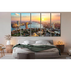 Panorama Of Cairo Egypt Cityscape №SL356 Ready to Hang Canvas PrintCanvas art arrives ready to hang, with hanging accessories included and no additional framing required. Every canvas print is hand-crafted, made on-demand at our workshop and expertly stre