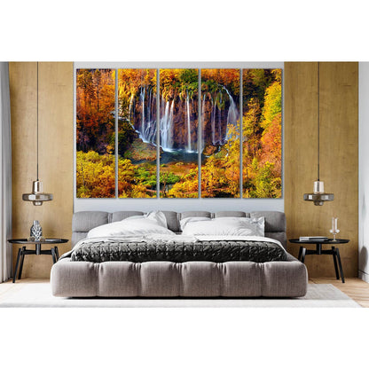 Autumn Colors And Waterfalls №SL480 Ready to Hang Canvas PrintCanvas art arrives ready to hang, with hanging accessories included and no additional framing required. Every canvas print is hand-crafted, made on-demand at our workshop and expertly stretched