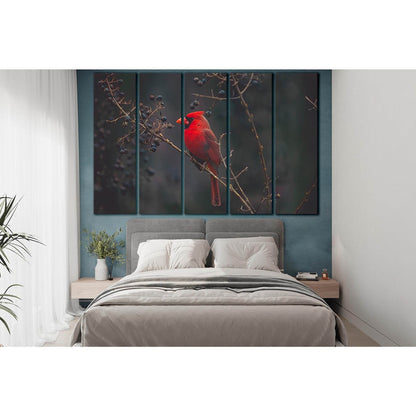 Bird Red Cardinal №SL1528 Ready to Hang Canvas PrintCanvas art arrives ready to hang, with hanging accessories included and no additional framing required. Every canvas print is hand-crafted, made on-demand at our workshop and expertly stretched around 10