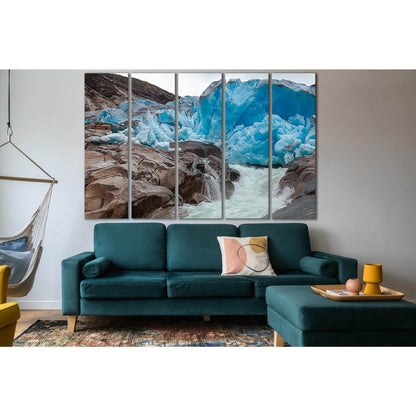 Melting Nigardsbreen Glacier №SL1328 Ready to Hang Canvas PrintCanvas art arrives ready to hang, with hanging accessories included and no additional framing required. Every canvas print is hand-crafted, made on-demand at our workshop and expertly stretche