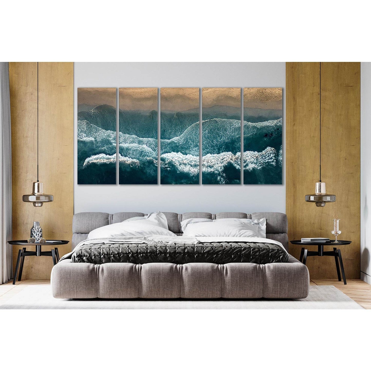 Top View Of The Surf №SL96 Ready to Hang Canvas PrintCanvas art arrives ready to hang, with hanging accessories included and no additional framing required. Every canvas print is hand-crafted, made on-demand at our workshop and expertly stretched around 1