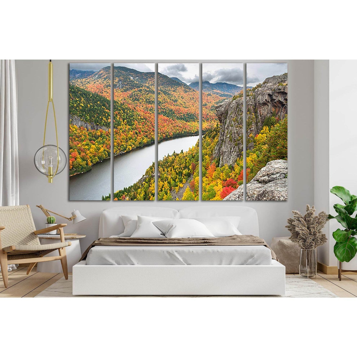 Adirondack Mountains Autumn №SL1475 Ready to Hang Canvas PrintCanvas art arrives ready to hang, with hanging accessories included and no additional framing required. Every canvas print is hand-crafted, made on-demand at our workshop and expertly stretched