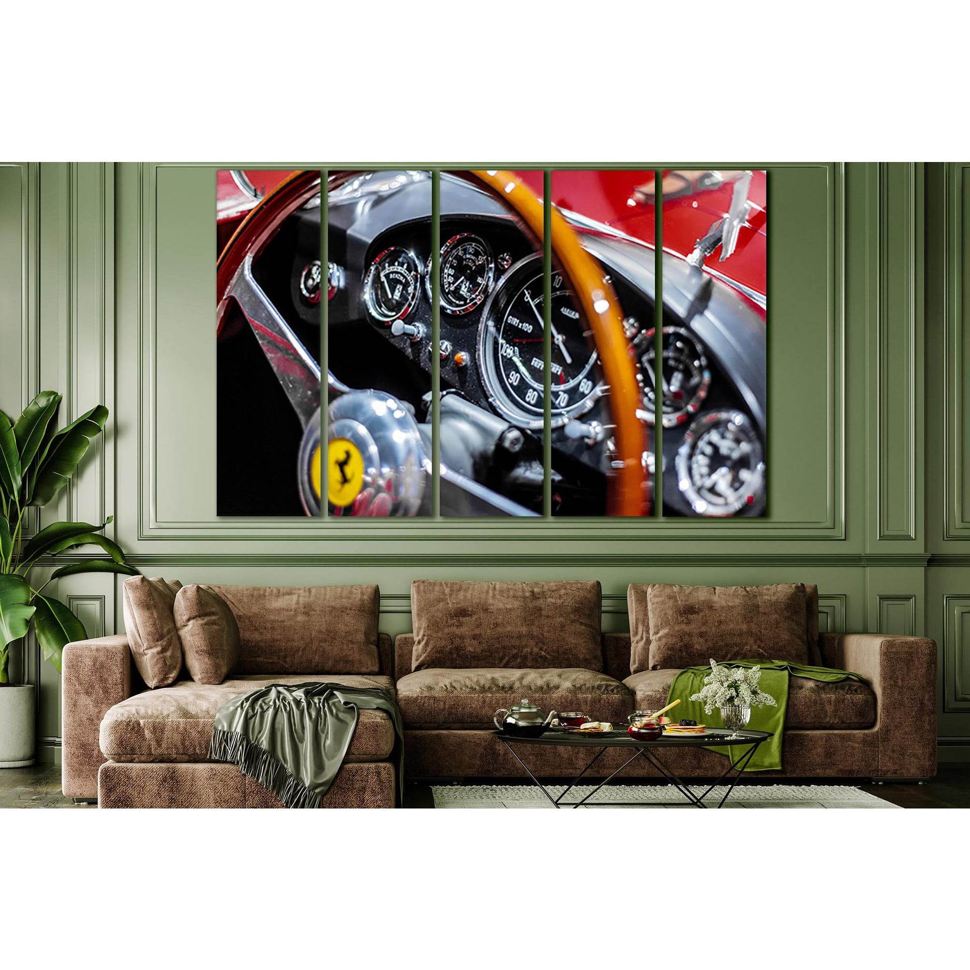 Old Vintage Sport Car №SL785 Ready to Hang Canvas PrintCanvas art arrives ready to hang, with hanging accessories included and no additional framing required. Every canvas print is hand-crafted, made on-demand at our workshop and expertly stretched around
