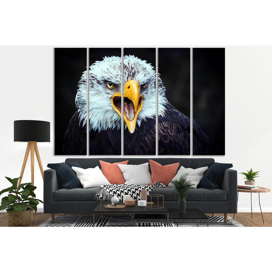 Eagle Portrait Close Up №SL1024 Ready to Hang Canvas PrintCanvas art arrives ready to hang, with hanging accessories included and no additional framing required. Every canvas print is hand-crafted, made on-demand at our workshop and expertly stretched aro