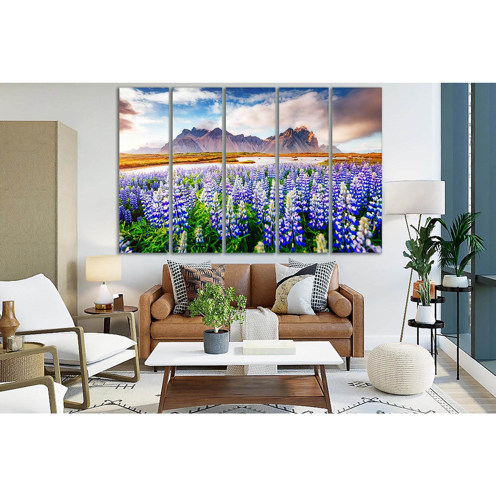 Magical Lupine Flowers №SL706 Ready to Hang Canvas PrintCanvas art arrives ready to hang, with hanging accessories included and no additional framing required. Every canvas print is hand-crafted, made on-demand at our workshop and expertly stretched aroun