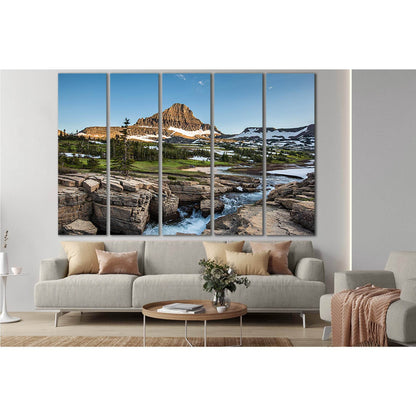 Logan Pass Glacier №SL1343 Ready to Hang Canvas PrintCanvas art arrives ready to hang, with hanging accessories included and no additional framing required. Every canvas print is hand-crafted, made on-demand at our workshop and expertly stretched around 1