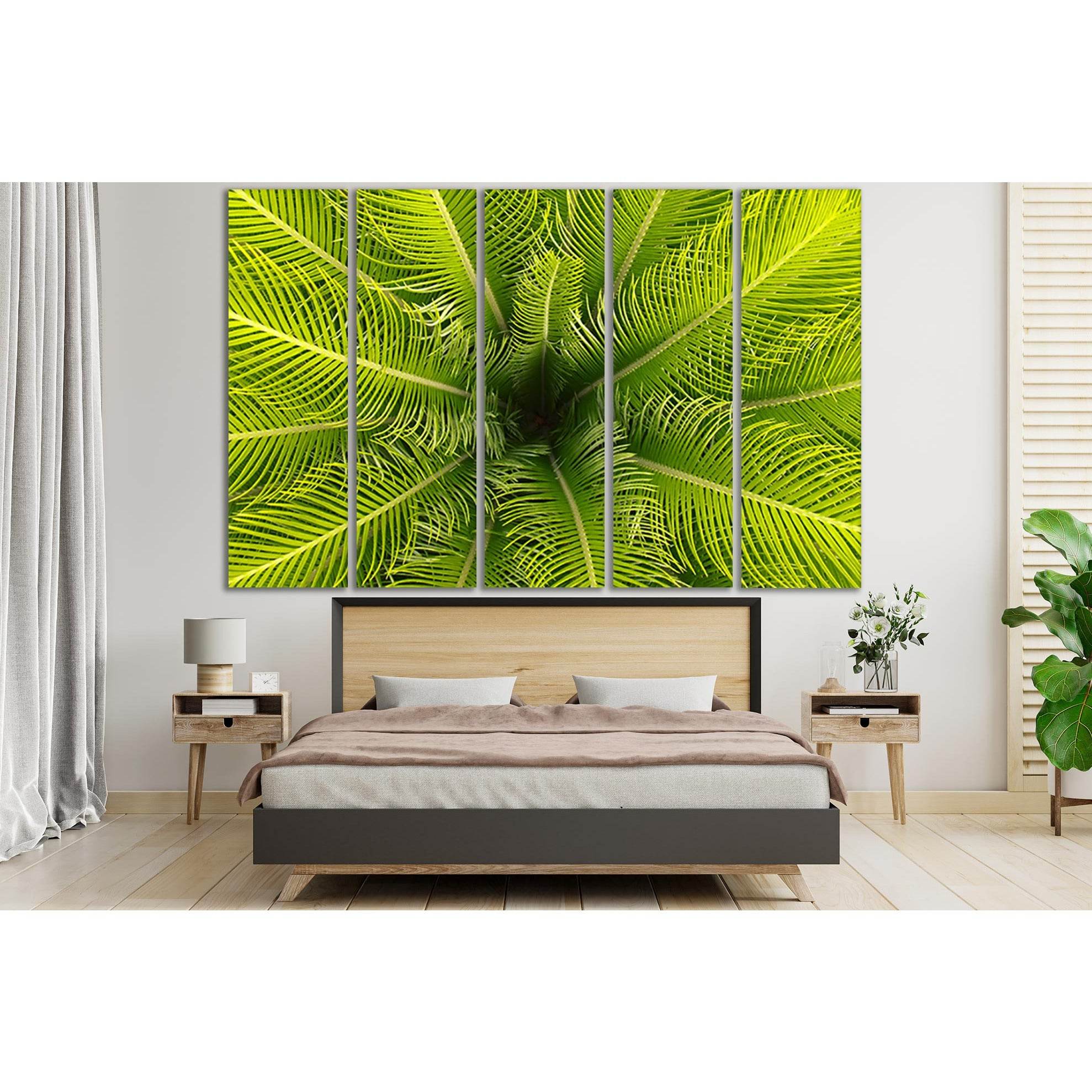 Palm Leaves Texture №SL1058 Ready to Hang Canvas PrintCanvas art arrives ready to hang, with hanging accessories included and no additional framing required. Every canvas print is hand-crafted, made on-demand at our workshop and expertly stretched around