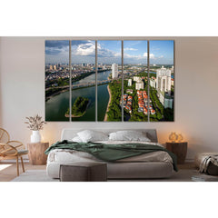Vietnam Hanoi Skiline Hong River №SL308 Ready to Hang Canvas PrintCanvas art arrives ready to hang, with hanging accessories included and no additional framing required. Every canvas print is hand-crafted, made on-demand at our workshop and expertly stret