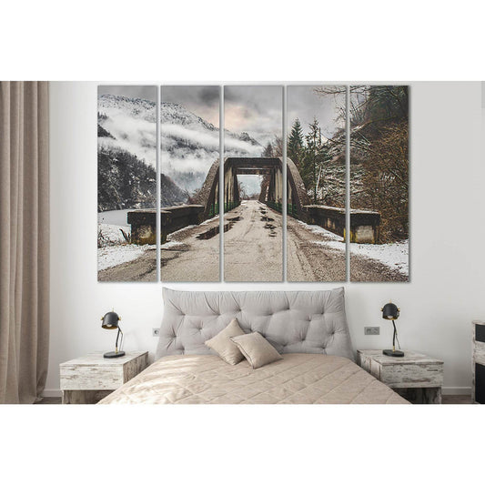 Bridge In The Mountains №SL1115 Ready to Hang Canvas PrintCanvas art arrives ready to hang, with hanging accessories included and no additional framing required. Every canvas print is hand-crafted, made on-demand at our workshop and expertly stretched aro