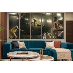 Basketball Player Jump №SL912 Ready to Hang Canvas PrintCanvas art arrives ready to hang, with hanging accessories included and no additional framing required. Every canvas print is hand-crafted, made on-demand at our workshop and expertly stretched aroun